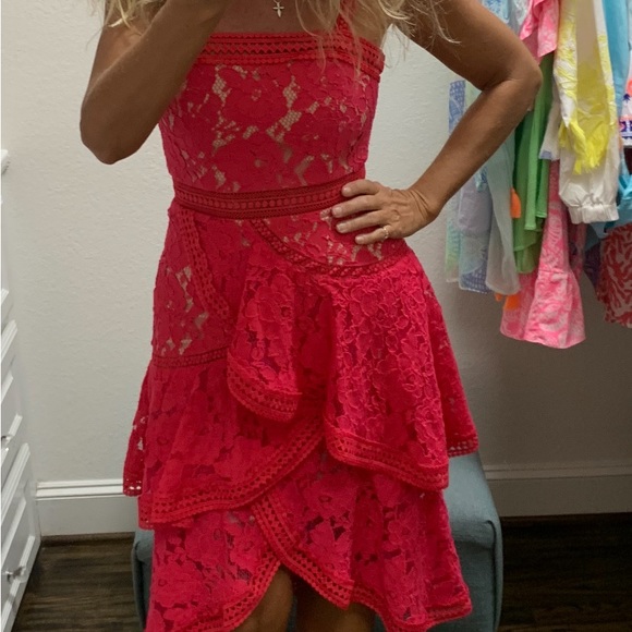 NWT Alice and Olivia lace dress size 0 - Picture 2 of 2